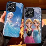 G-74 Frozen HD Glass Casing for Realme C35 C55 C30S C33 C31 C53 C30 Case