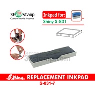 S-831-7 Shiny Replacement Ink Pad for Shiny 831 / S831 / S-831 Self inking Stamp