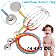 CHIHIRO11Z9D Plastic Stethoscope 7 Colors Simulation Medicine Role Play Family Parent-Child Games Ed