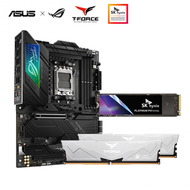 【真香】華碩 ROG STRIX X670E-F GAMING WIFI+十銓 T-FORCE VULCAN ECO DDR5-6000 16G*2(銀)+SK hynix P41 1T