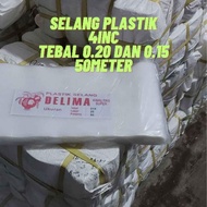 selang plastik 4dim/inc panjang 50meter selang diesel selang drip irigasi