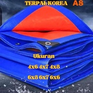terpal plastik ukuran 4x6 tipe a5 a8 dan a12 untuk tenda dan truck