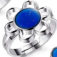 Mood Flower Shape Women's Ring Adjustable SizeRing