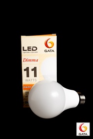 หลอด LED 11W (หรี่แสงได้) E27 WARMWHITE  GATA (แพ็ค 1410 ดวง)