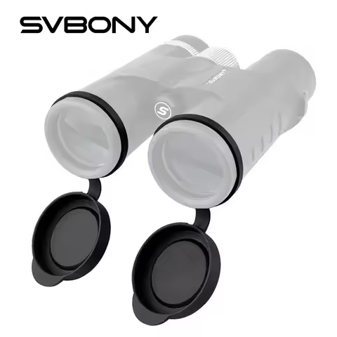 SVBONY 2 Piece Binoculars Protective Rubber Objective Lens Caps 42mm for Telescope with Outer Diamet