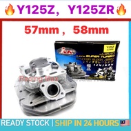 Y125z Y125zr RACING BLOCK 57mm 58m 59mm IKK YWL (SUPER TURBO ) SR2 BLOK IKK RACING BLOCK COMPLETE SET 125z 125zr Y125 ZR