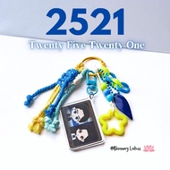 GANTUNGAN [SPECIAL EDITION] Keychain 2521 twenty five twenty one | Keyring baek yijin na heedo