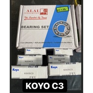 LC135 4S V1 V2 SKF / KOYO C3 BEARING ENGINE ENJIN SET ALAI