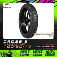 TAYAR CORSA PLATINUM TUBELESS TYRE CROSS S 100/80-17