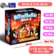 Board game-Finding treasure Mini 4 Foxi-game that develops memory-logic-resistortion-d