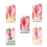 Big Head BLUSH 2P Original OH MY DOT (Envelope) Available In 5 Colors