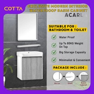 COTTA Acarla Bathroom Toilet Mirror Basin Cabinet With Mirror Kabinet sinki Sink Cabinet Bathroom Mirror Cabinet Cabinet