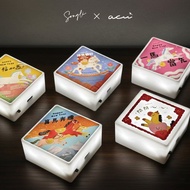 【幸福加馬】創意招牌燈箱吊飾/免換電池/typeC充電/可當吊飾也可