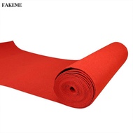 FAKEME Red Carpet Aisle Runner Practical Walkway Red Carpet 1 Meter Wide Wedding Carpet for Outdoor 
