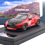 MINI STATION X FUJI  1/64 ZENKI TOYOTA 86 GT MF GHOST BLACK FRONT HOOD