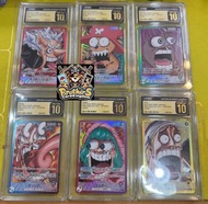 ✴️罕有6連Number全CGC金10✴️$10000(6連號）One Piece OPTCG Base Shop Vol.1 驚嚇Special Set 觀塘卡牌店 門市現貨 海賊王 路飛 索隆 娜