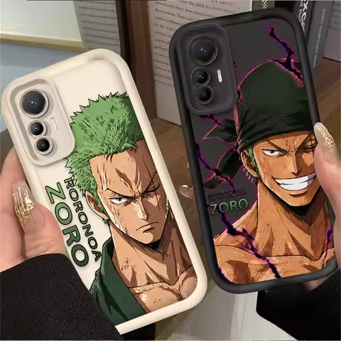 One Piece RORONOA ZORO Oil Painting Phone Case For Xiaomi Poco X7 X6 NEO X5 X3 F8 F7 Ultra F6 F5 Pro