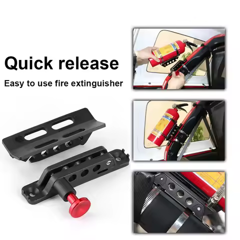 Extinguisher Mount Bracket Adjustable Fit for Sport/ JK/ Sahara Bottle Holder