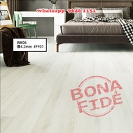 石塑 SPC 木紋 卡扣式環保地板 厚4.2mm [WK06-51] 加厚防火防水耐磨靜音 無懼寵物百厭星 直接翻新地磚舊木地板磁磚瓦仔紙皮石泥水地台都可 DIY或拉師傅鋪都得 100平方呎起 附送珍