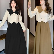 KEMEJA Women's Tweed Suit Elegant Premium Formal Work Office Shirt Blazer Skirt M356