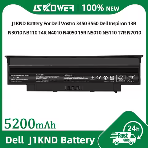 SKOWER J1KND Battery For Dell Vostro 3450 3550 Dell Inspiron 13R N3010 N3110 14R N4010 N4050 15R N50
