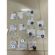 Genuine Wave 100 Rear Stator Rubber Bushing 6 Center 6 Bushings -90117-KEV-900 = 2 Pieces 90116-KEV-