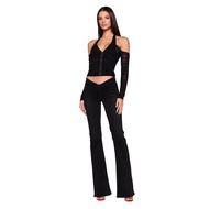 IAMGIA Sexy V-Shaped Distressed High Waist Skinny Jeans