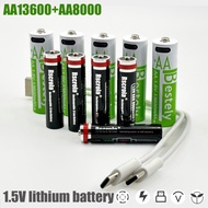 1.5V AA12000mAh+AAA 6800mAh Rechargeable Batteries Lithium-ion 1.5V AA Rechargeable Batteries 1.5V A