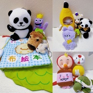Stock clearance/ defects items combo CO1 preloved plush keychain mix items Miffy Panda The Dog