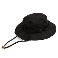 全新 黑色漁夫帽 美國 Rothco 奔尼帽 Boonie Hat vintage 戶外軍事叢林風 露營 山系 #23春古著