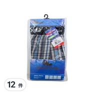 GeeBell 男平口內褲 K811  XL  款式隨機  12件