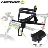 Merida Bicycle Child Seat Safe And Secure Bicycle Front Infant Seat With Pedal Support Child Saddle Front Mountain Bike Seat