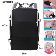 17 Inch Large Travel Backpack Schoolbag Laptop School Bag Waterproof Women USB Dry Wet Backpack Female Girl Backpacks Women Nylon Shoulder Bag Student