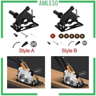 [Amleso] Angle Grinder Cutting Bracket, Angle Grinder Support, Adjustable Angle Grinder Accessories Angle Grinder Stand