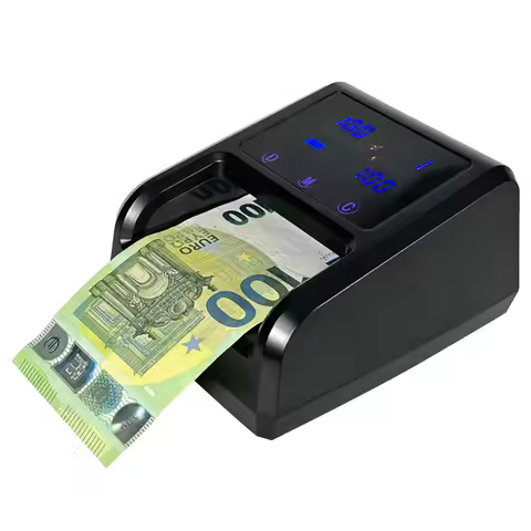 USD EUR Fake Notes Detector Portable Money Checking Machine Money Counter Cash Detecting Machine