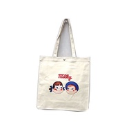 [Peko-chan] Tote Bag PK Canvas Tote PK Ivory 17