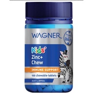 Wagner Kids Zinc Plus Chewable 100 TabletsWagner Kids Zinc Plus Chewable 100 Tablets