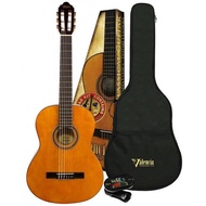 Valencia VC103K Natural 3/4 Size Classical Guitar Kit Nylon Guitar FREE BAG + TUNER