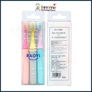 BEVAVAR 3 Pcs/set Kids Training Toothbrush Berus Gigi Kanak Kanak Soft Bristle Baby Toothbrush Train
