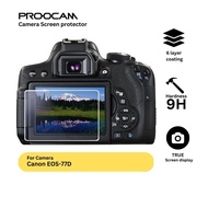 PROOCAM SPC-77D GLASS SCREEN PROTECTOR FOR CANON 77D