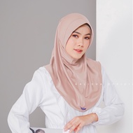 Hijab Bergo Sport Sporty Jersey Wanita Kerudung Olahraga Jersey Instan Volly Badminton Basket Futsal
