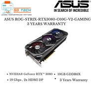 ASUS ROG-STRIX-RTX3080-O10G-V2-GAMING 3 YEARS WARRANTY