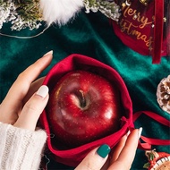 AT-🛫a POLA Christmas Apple with Christmas Eve Flannel Christmas Fruit Packaging Box Gift Small Candy Bag Empty Box Gift