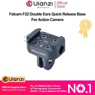 Ulanzi Falcam F22 Double Ears Quick Release Base For Action Camera 2552