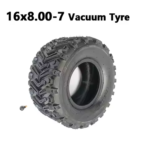 16x8.00-7 Vacuum Tyre ATV Tire Fit for ATV 50CC,90CC,70CC,110CC,125CC Outer Tyre
