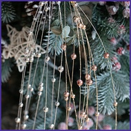 Glitter Artificial Pine Needles Festive Holiday Seasonal Decorations Christmas Fake Pine Picks Twigs