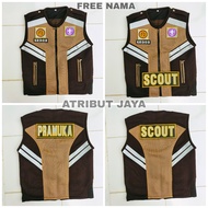 rompi pramuka  scout pembina peduli