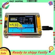 New Nerdminer V3 2.8-Inch BTC Solo Nerd Miner Crypto Solo Mining Machine