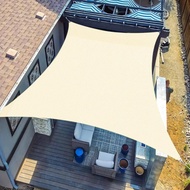 （Arc edge）sun shade Sail Rectangle outdoor thickened sun shade net UV Block for balcony Patio Swimmi