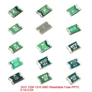 50Pcs/20pcs 1812 1206 1210 SMD Resettable Fuse PPTC 0.1A 0.14A 0.2A 0.5A 0.75A 1.1A 1.25A 1.5A 1.6A 